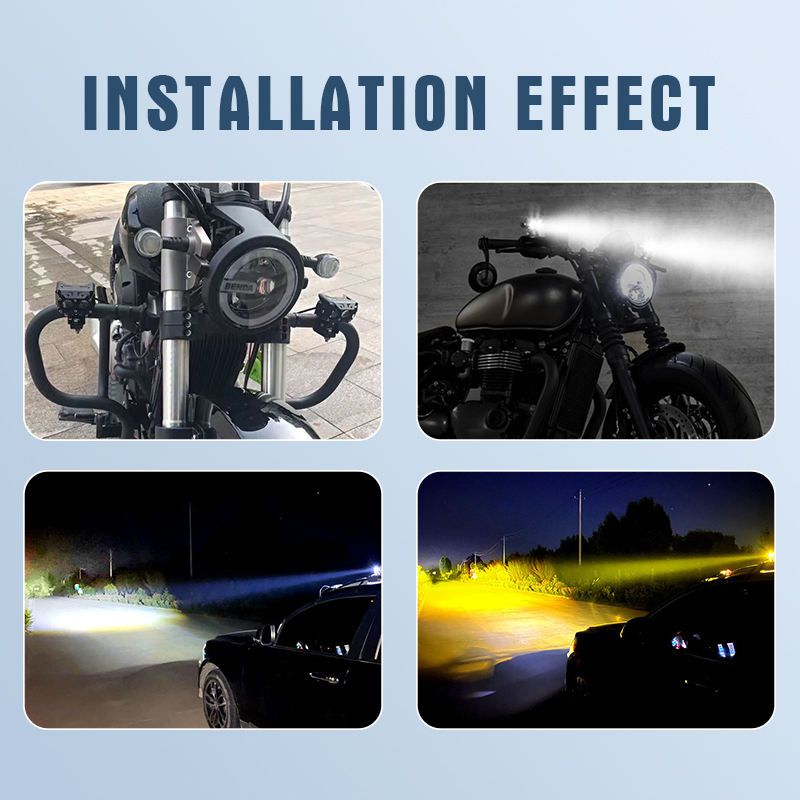 XENPLUS LW12 40W Offroad LED Work Light – Dual Lens IP67 Waterproof 4000LM