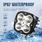 Xenplus LW7 High-Power 4x4 Off-road LED Light - 80W 8000LM