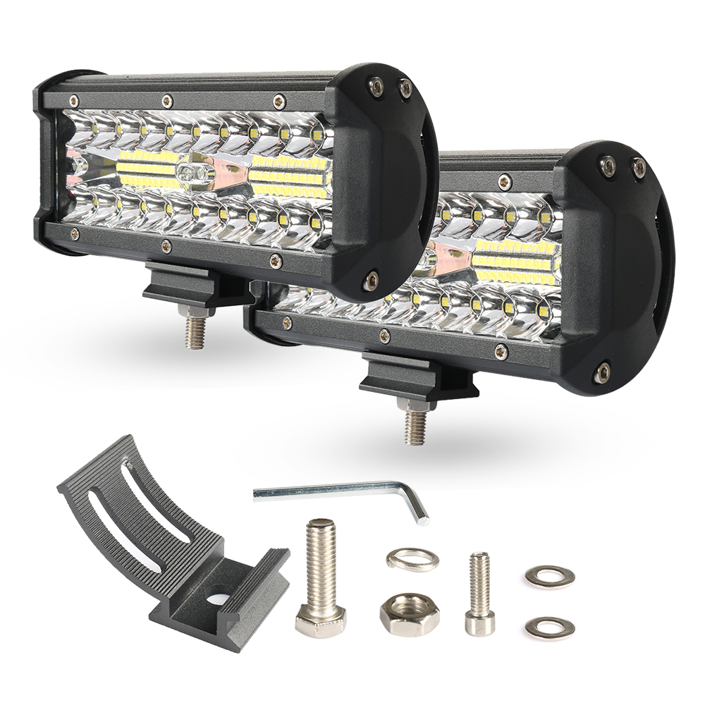XENPLUS LW11 72W Off Road Light Bar – IP68 Waterproof 9000LM for 4x4 Jeep & ATV