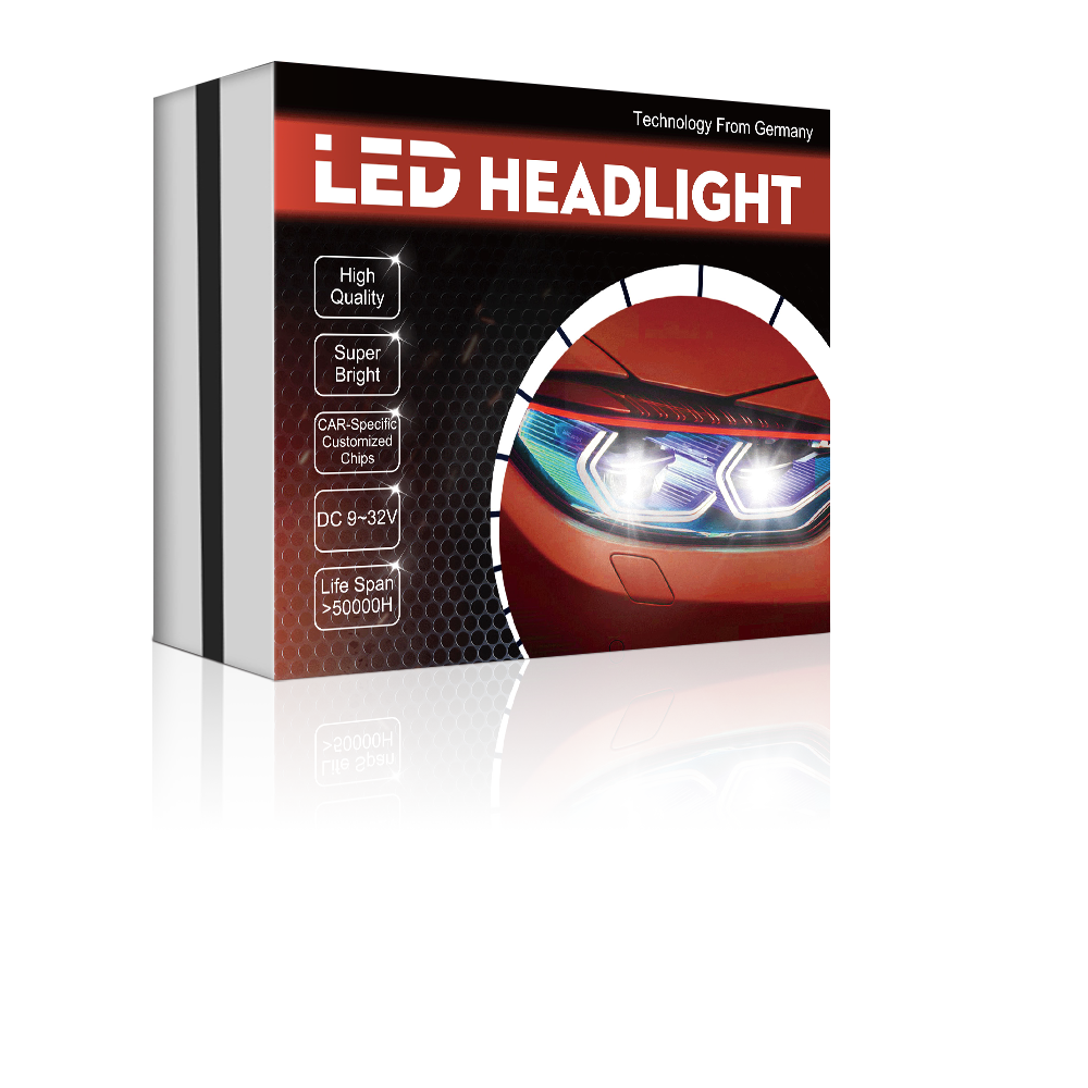 XENPLUS F180 PLUS 360W Super Bright LED Headlight Bulbs - 50000LM package