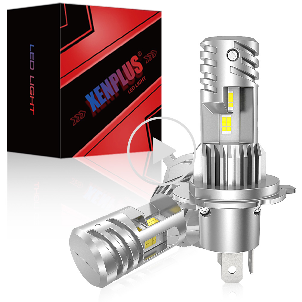 XENPLUS A5-H4 40000LM H4 LED Headlight Bulbs (60W High Power)