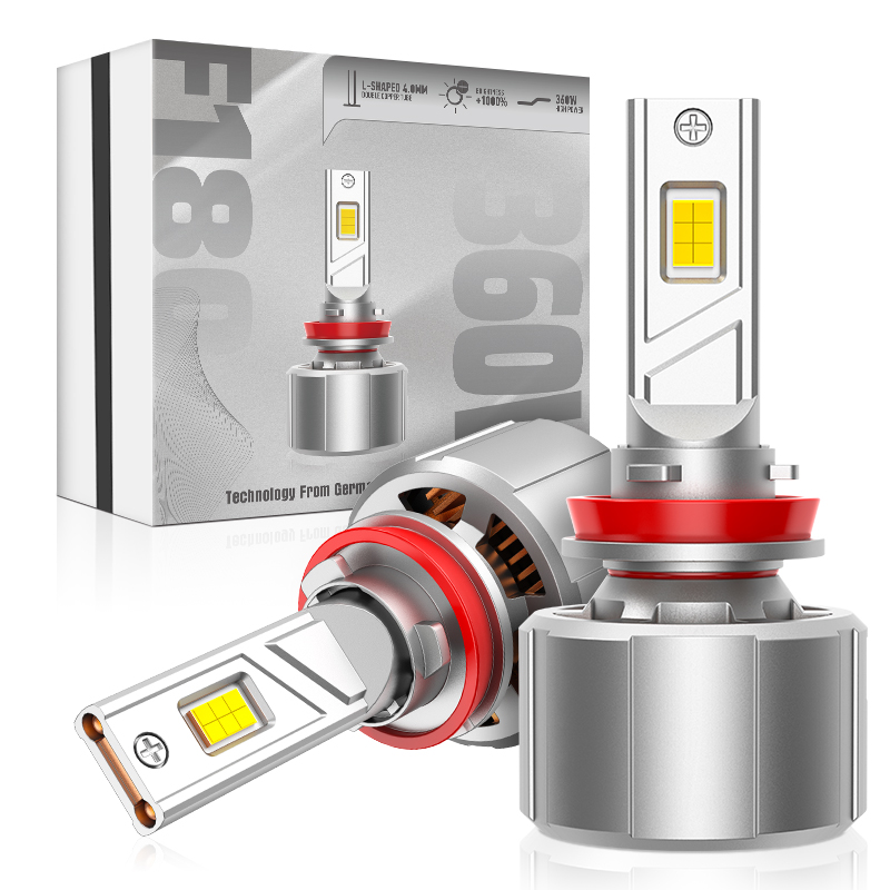360W H11 LED Headlight Bulb – XENPLUS F180 Plug & Play