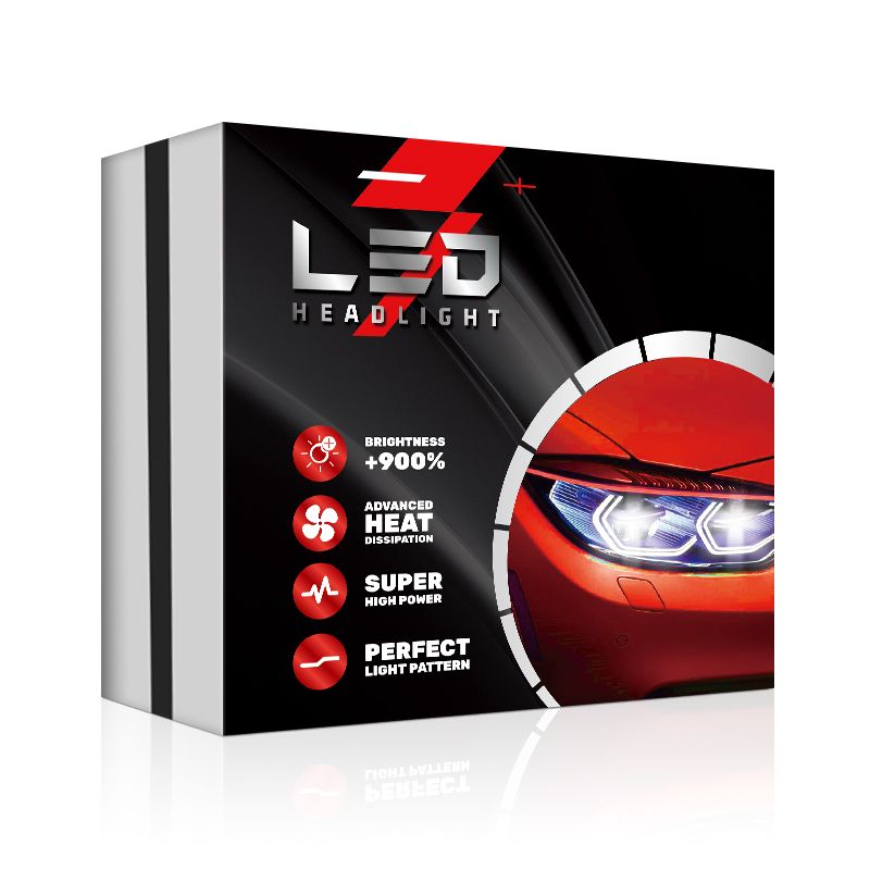 Xenplus 130W LED Headlights - 360° Perfect Beam & No Dark Spots package