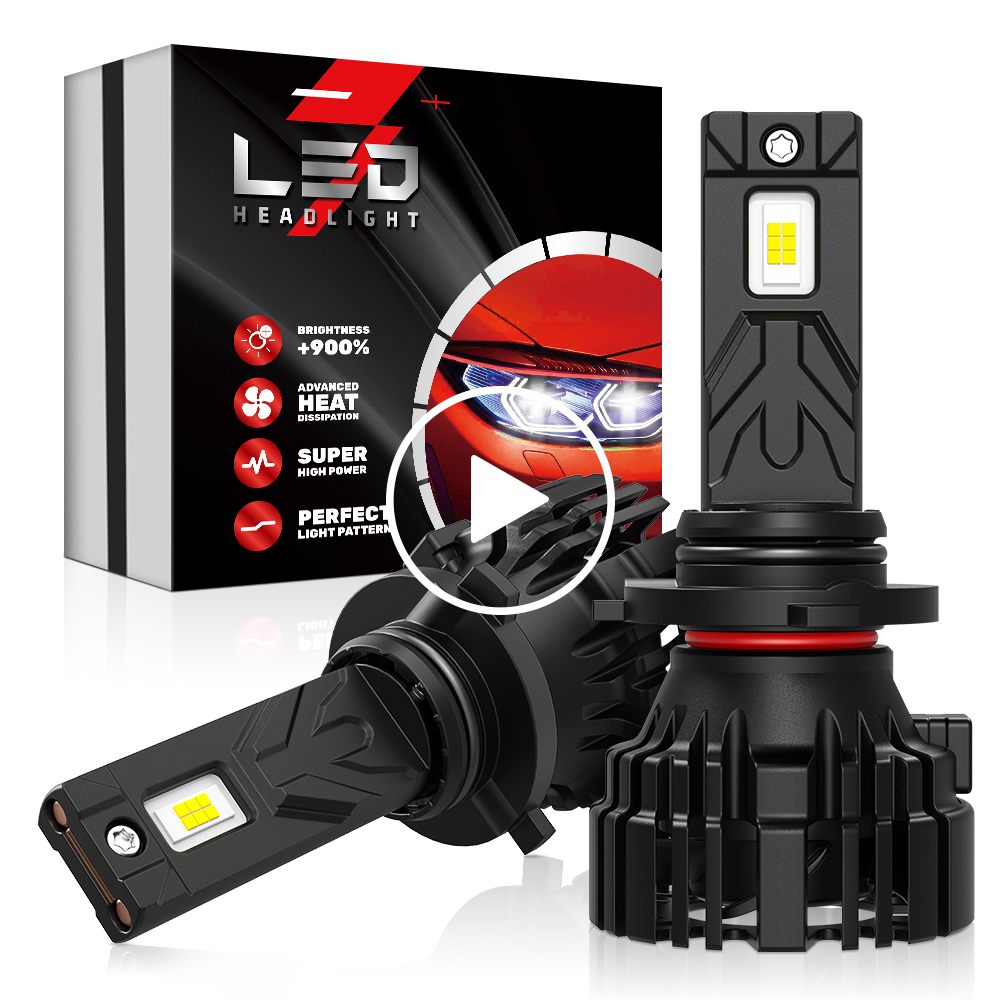 Xenplus 130W LED Headlights - 360° Perfect Beam & No Dark Spots