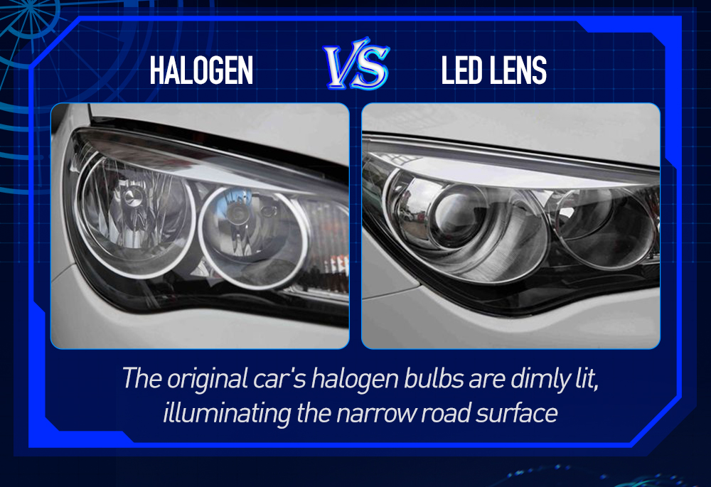 Xenplus LP6 LED Headlight Lens for Bright Night Driving detail