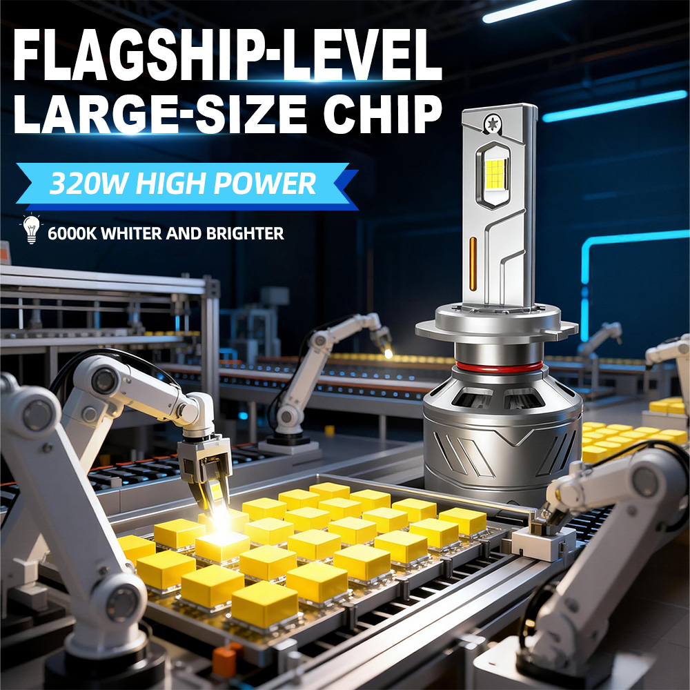 XENPLUS X2 Flagship 320W LED Headlight Bulbs - 70000LM Edition detail