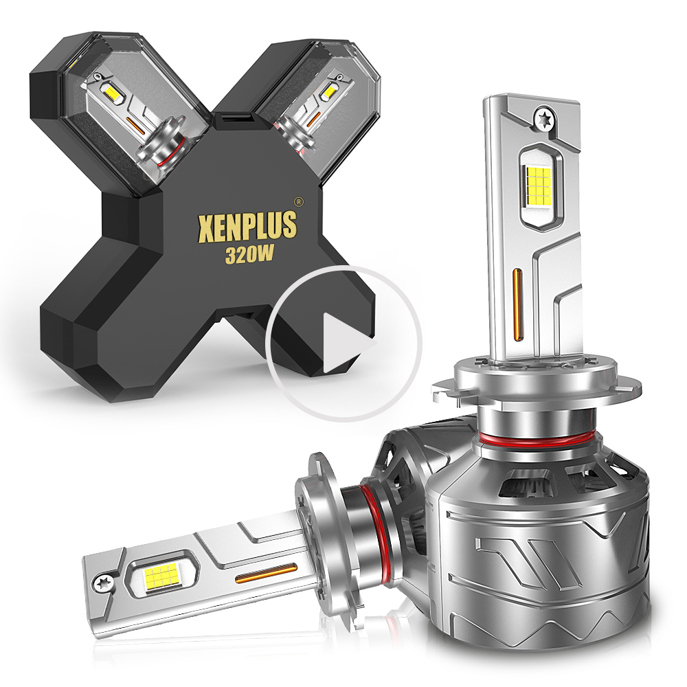 XENPLUS X2 Flagship 320W LED Headlight Bulbs - 70000LM Edition package